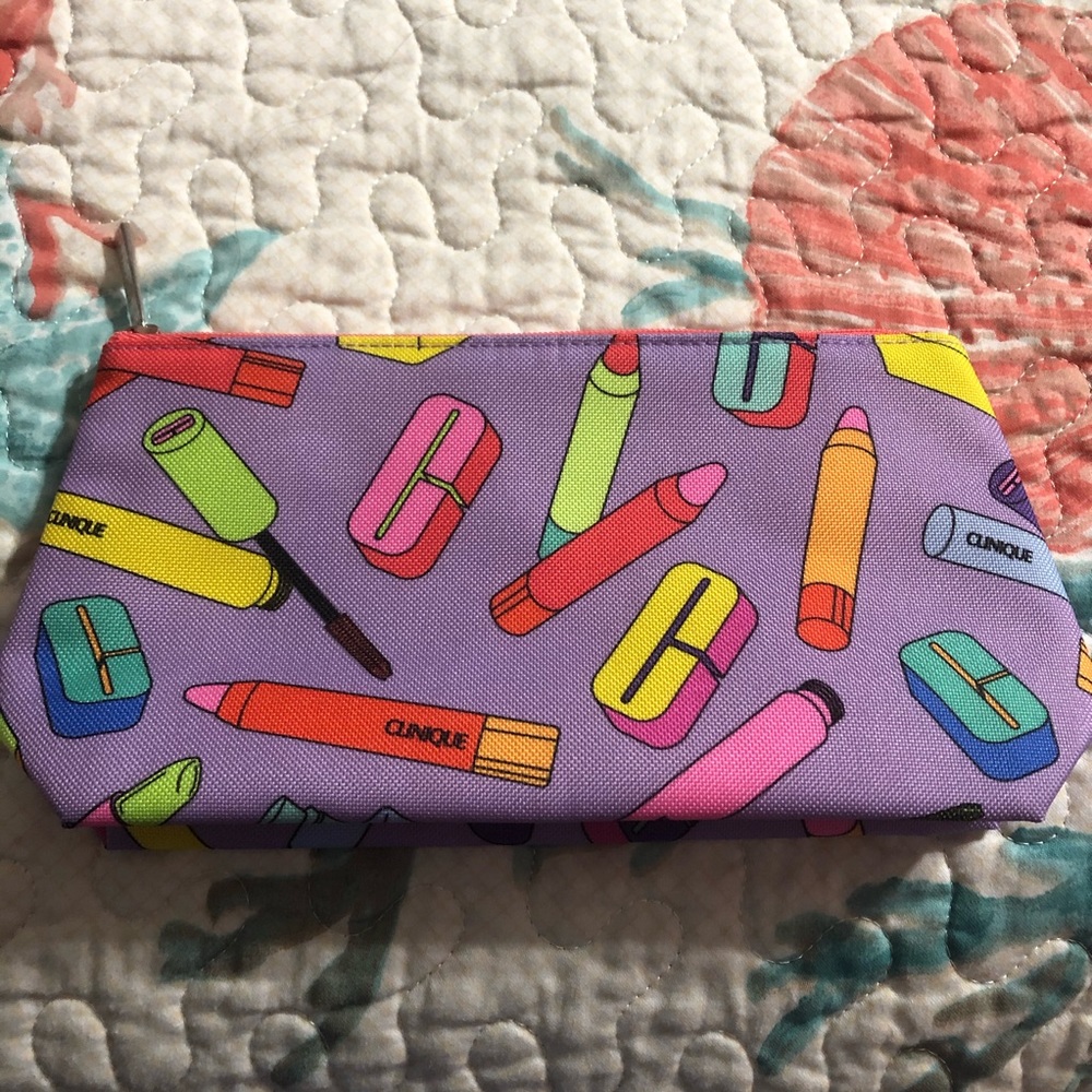 Clinique make up bag
